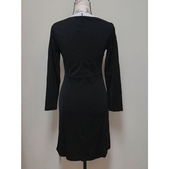 NWT Retro Vintage Pinup 1940s 1950s Classy Elegant Modest Button Bow Dress L - Picture 7 of 13